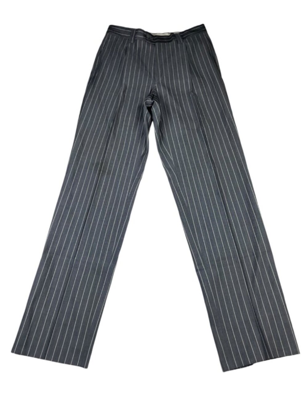 Gianni Versace Men’s Wool/Silk Gangster Mobster Stripe Suit• Italy • 36R | 30x34 - Picture 10 of 16